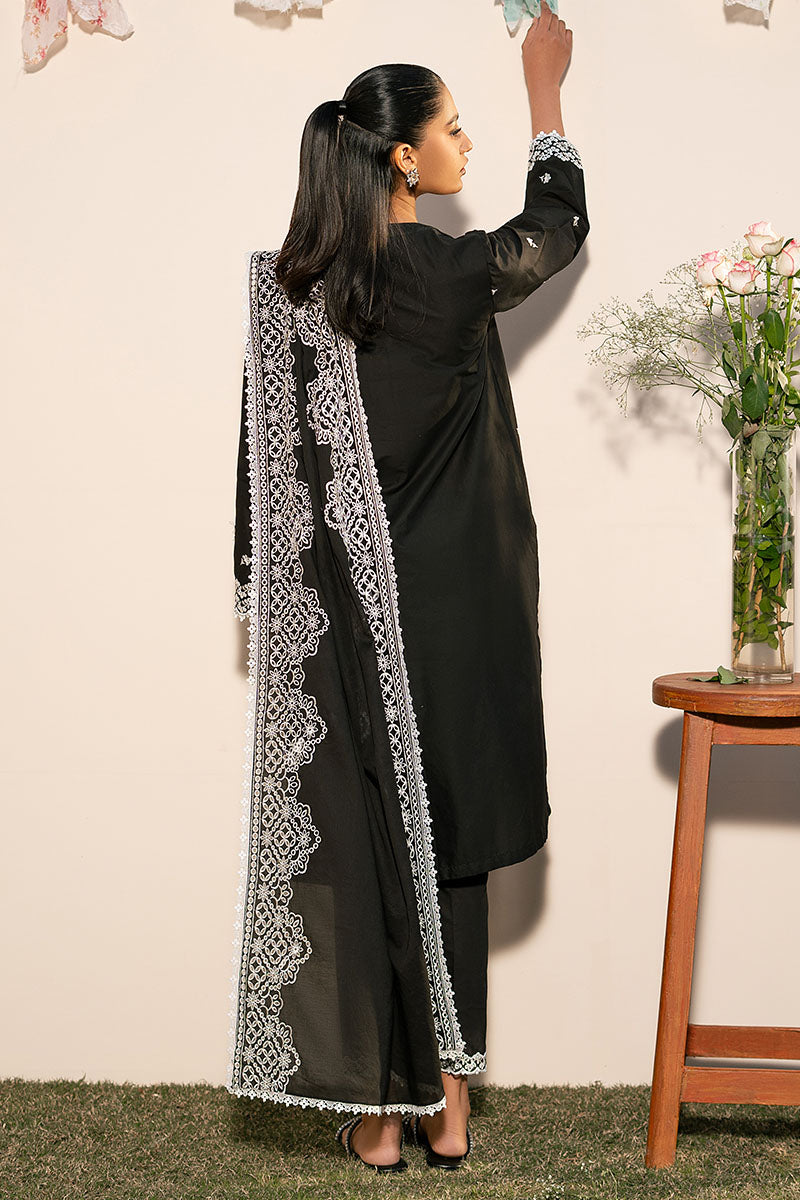 Cross Stitch | Mahiri Lawn 25 | RAVEN GRACE - Official Cross Stitch - Agha Fabrics UK