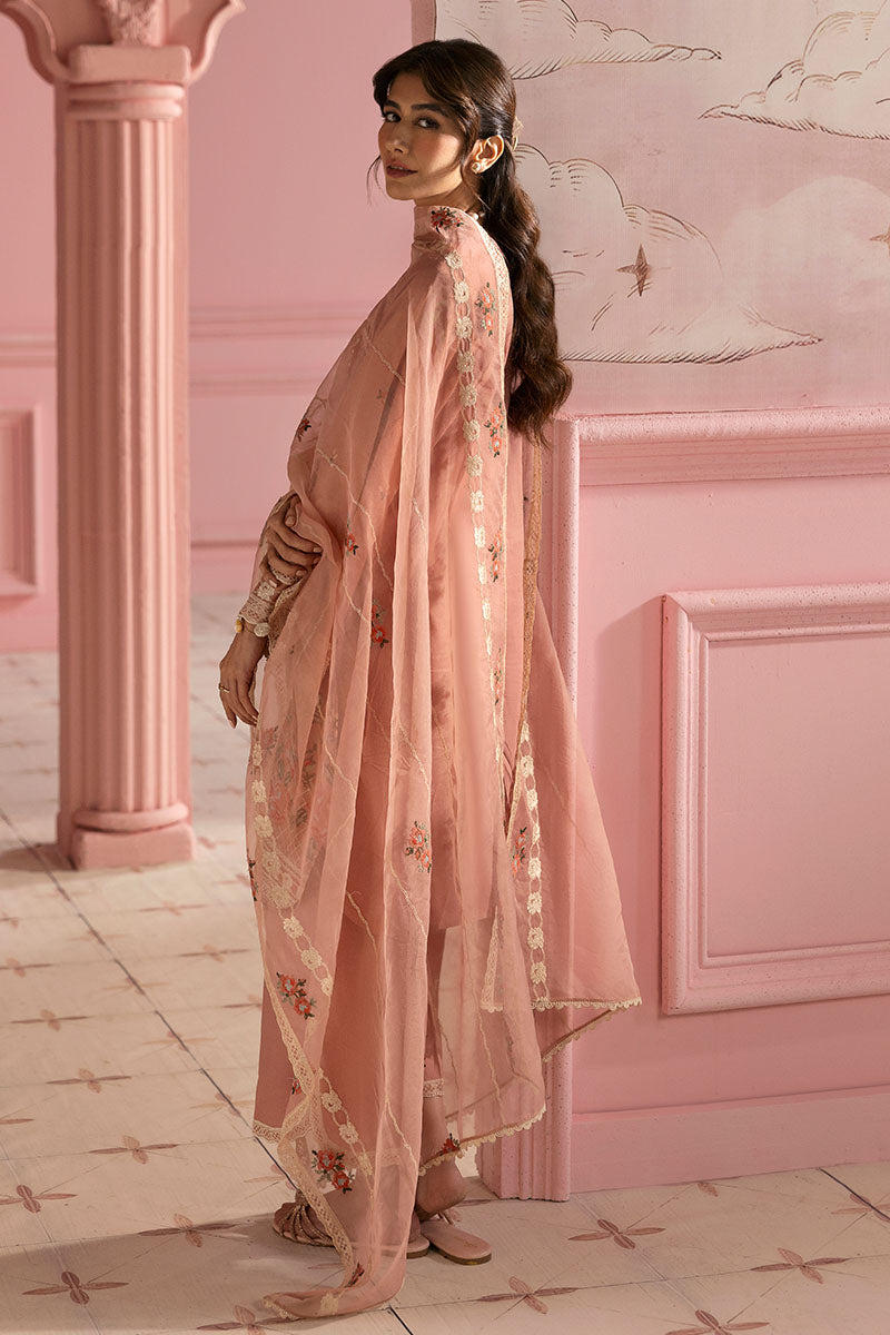 Cross Stitch | Premium Lawn 25 | ROSE QUARTZ - Official Cross Stitch - Agha Fabrics UK