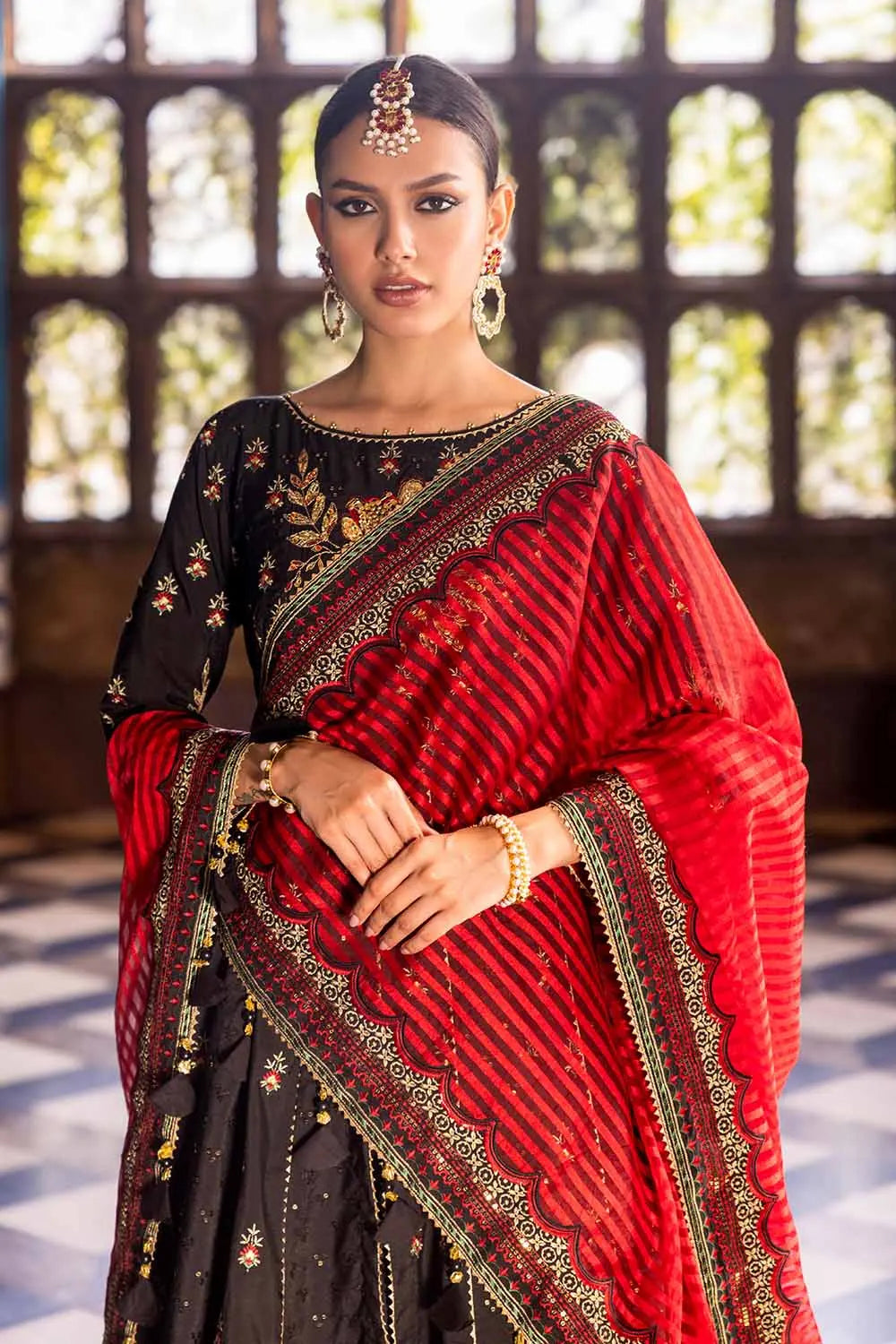 Gul Ahmed | Wedding Collection 24 | PRW-32067 - Official Gul Ahmed - Agha Fabrics UK