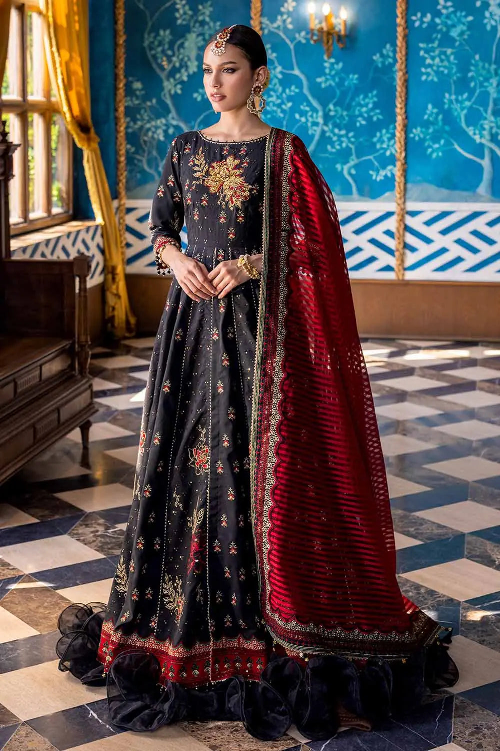 Gul Ahmed | Wedding Collection 24 | PRW-32067 - Official Gul Ahmed - Agha Fabrics UK