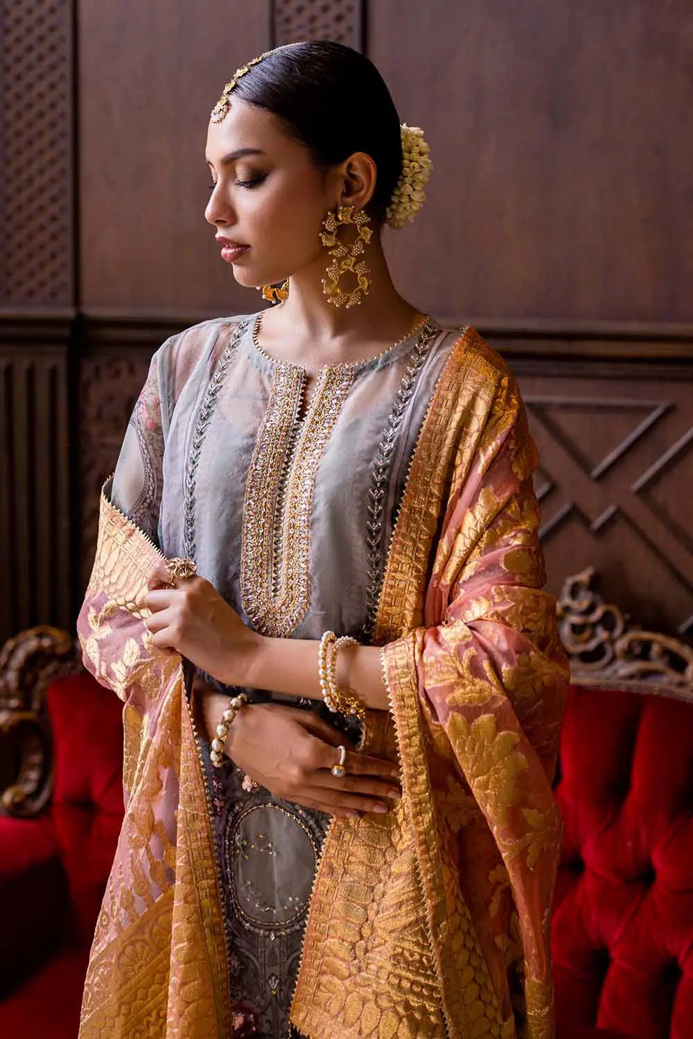 Gul Ahmed | Wedding Collection 24 | PRW-32071 - Official Gul Ahmed - Agha Fabrics UK