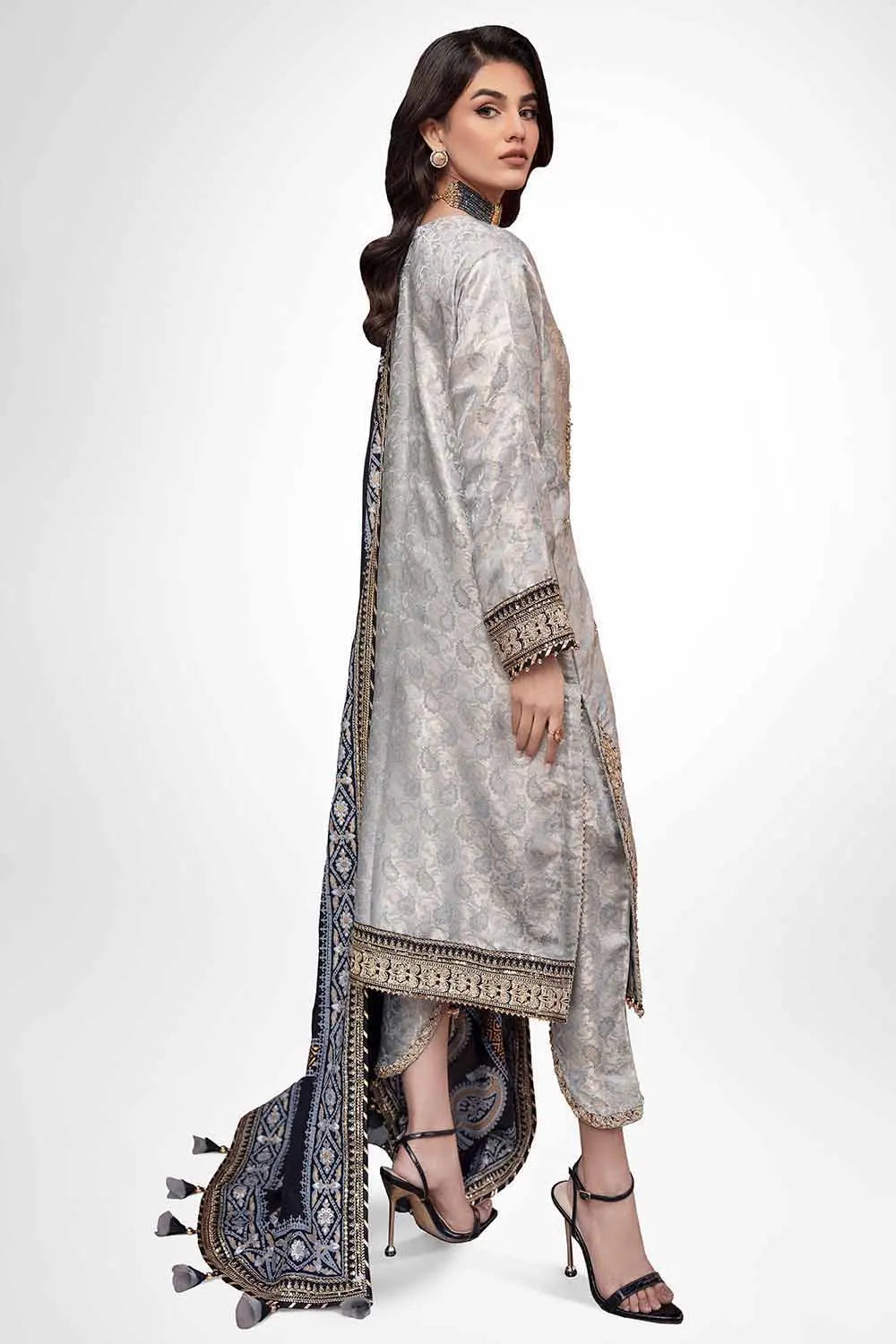 Gul Ahmed | Wedding Collection 24 | PRW-32073 - Official Gul Ahmed - Agha Fabrics UK