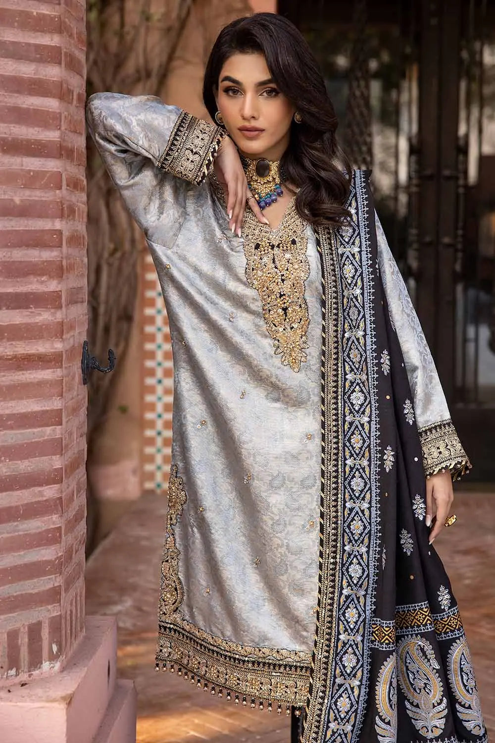 Gul Ahmed | Wedding Collection 24 | PRW-32073 - Official Gul Ahmed - Agha Fabrics UK