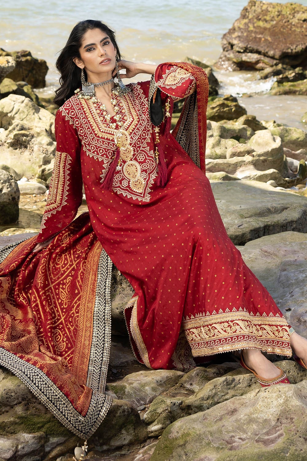 Gul Ahmed | Chunri Lawn 25 | PRW-42003