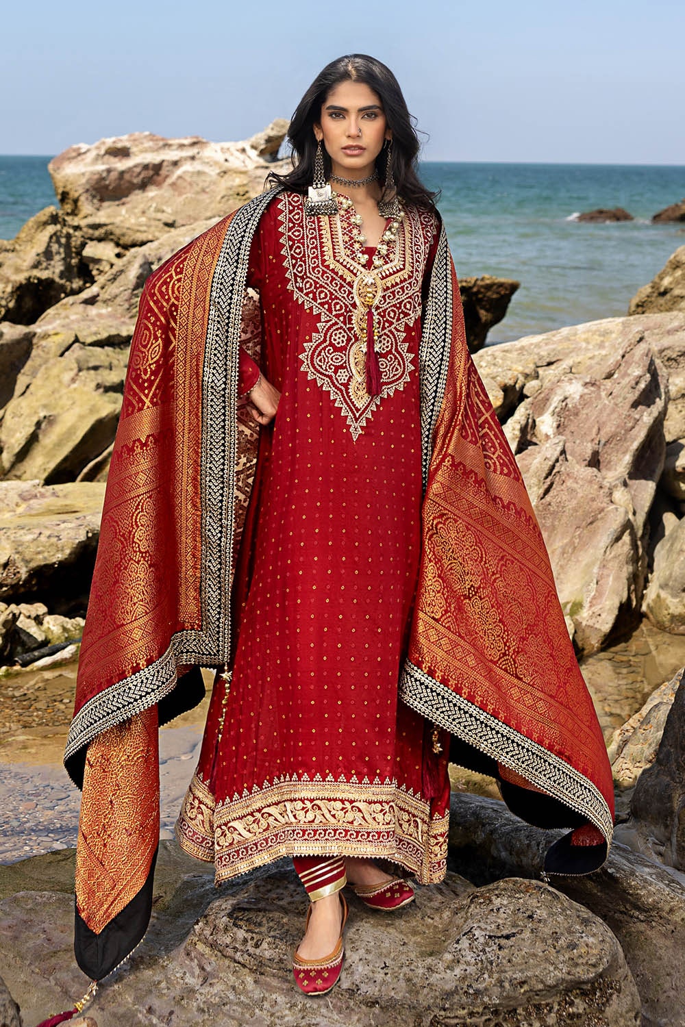 Gul Ahmed | Chunri Lawn 25 | PRW-42003