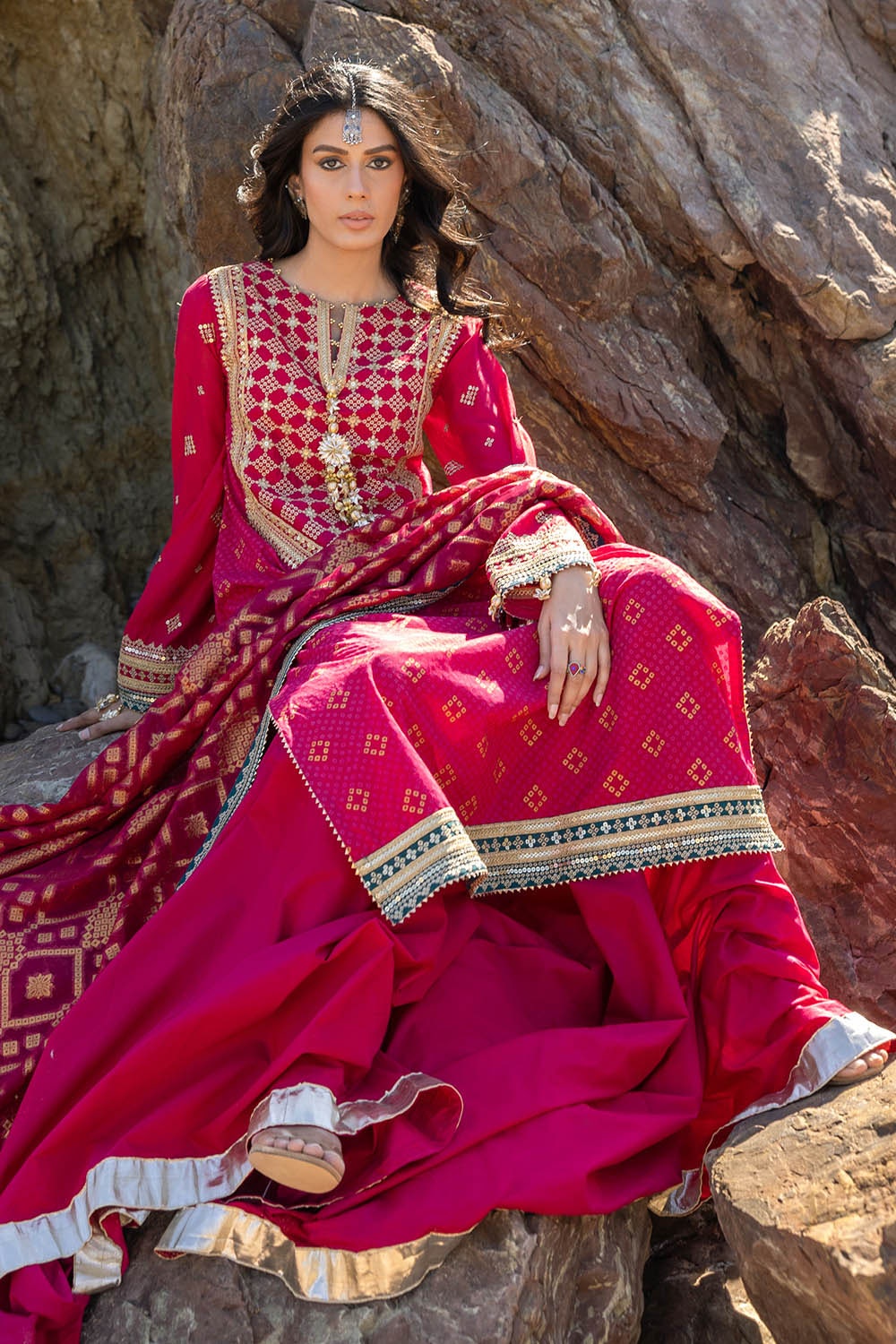 Gul Ahmed | Chunri Lawn 25 | PRW-42004