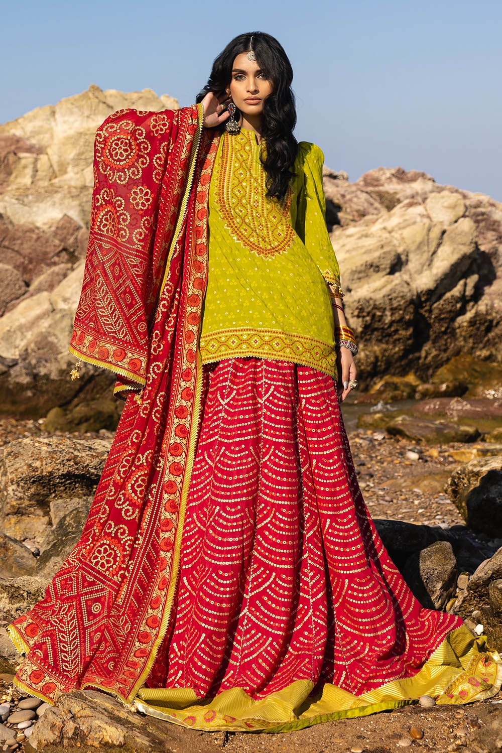 Gul Ahmed | Chunri Lawn 25 | PRW-52021