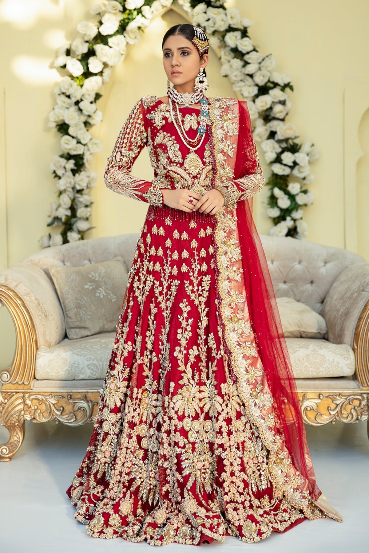 AJR Couture | Bridals Collection | Rose - Official AJR Couture - Agha Fabrics UK