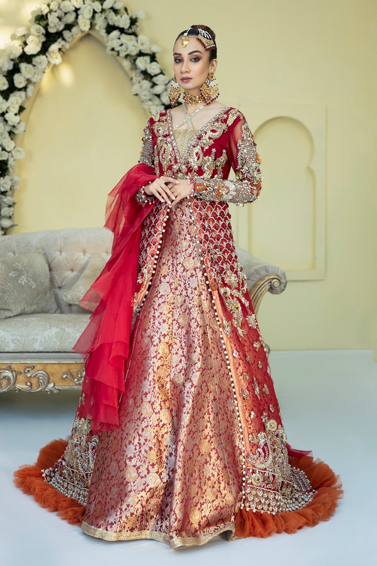 AJR Couture | Bridals Collection | Adelia - Official AJR Couture - Agha Fabrics UK