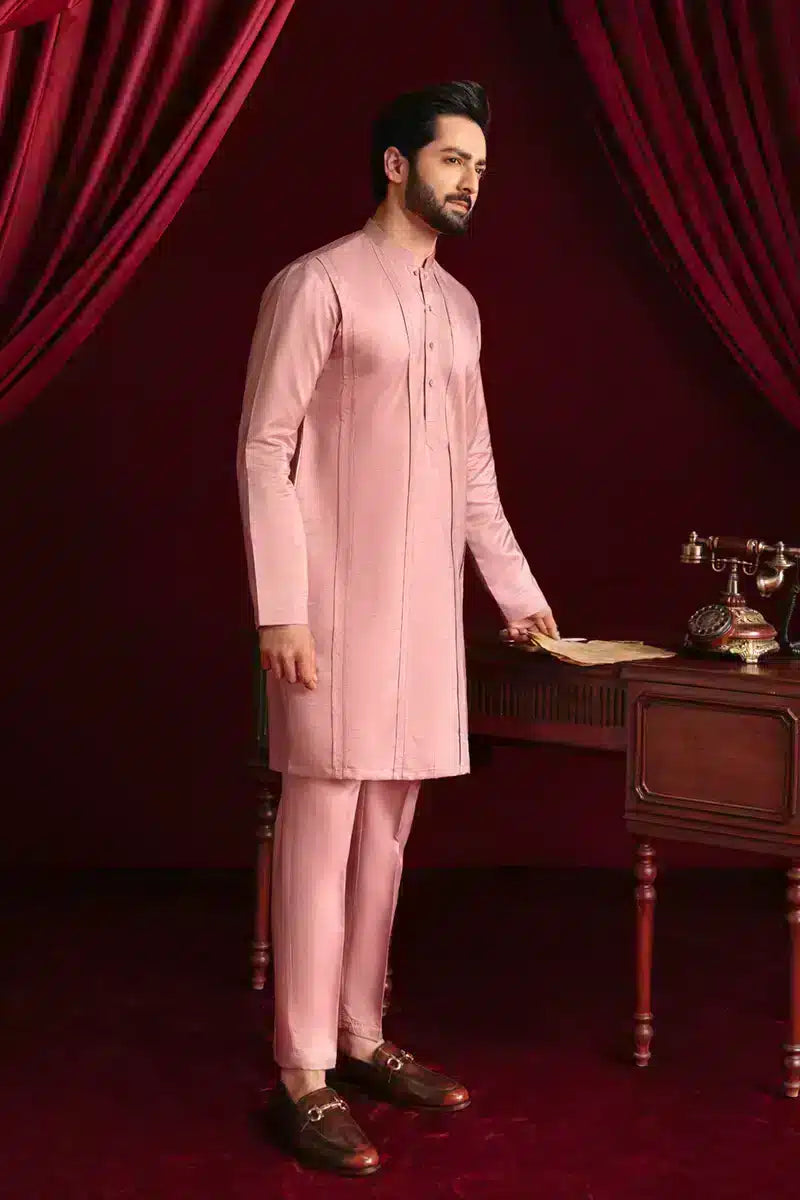 Pakistani Menswear | QMK-MR-01 - Official Agha Fabrics Ltd. - Agha Fabrics UK
