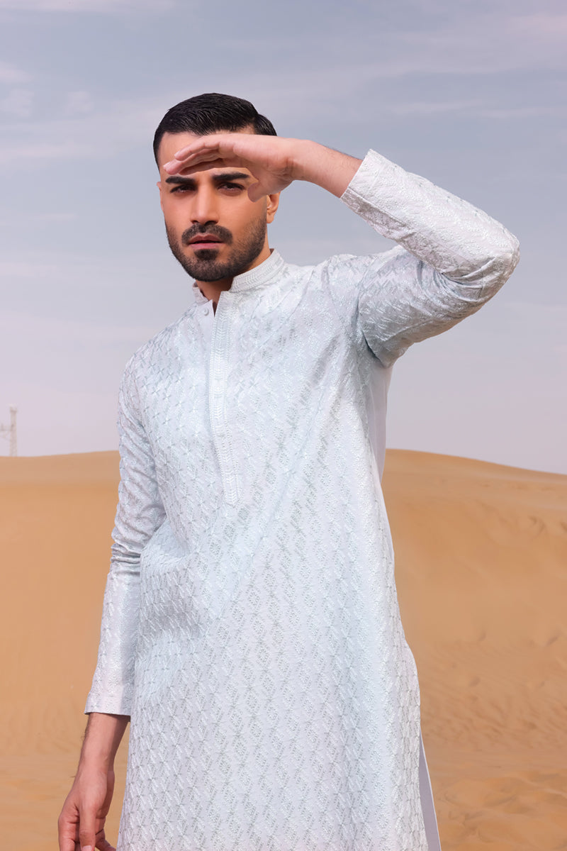Pakistani Menswear | QAL-JS-03 - Official Agha Fabrics Ltd. - Agha Fabrics UK
