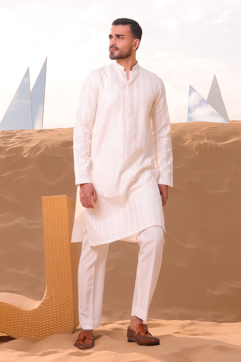 Pakistani Menswear | QAL-JS-01 - Official Agha Fabrics Ltd. - Agha Fabrics UK