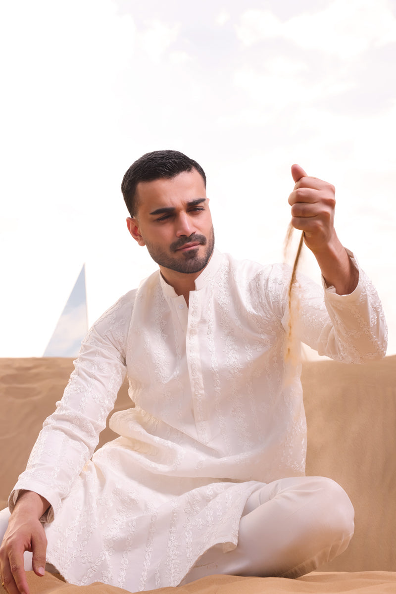 Pakistani Menswear | QAL-JS-01 - Official Agha Fabrics Ltd. - Agha Fabrics UK