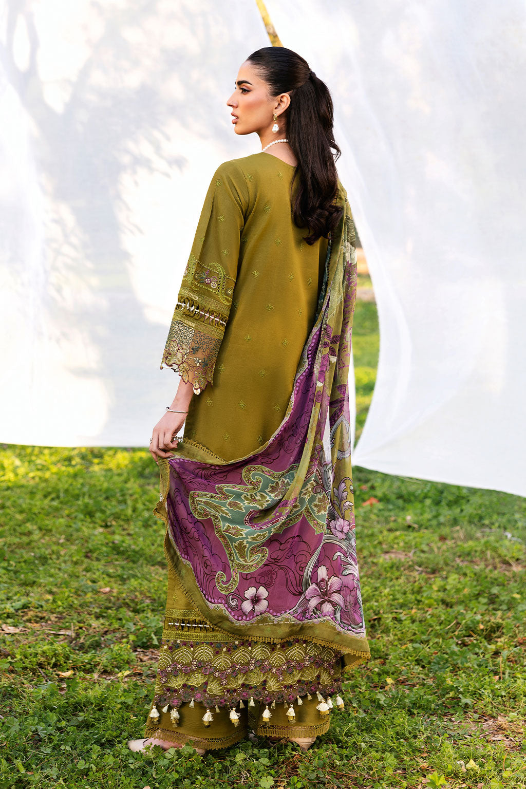 Ramsha | Riwayat Lawn Collection | Y-1303