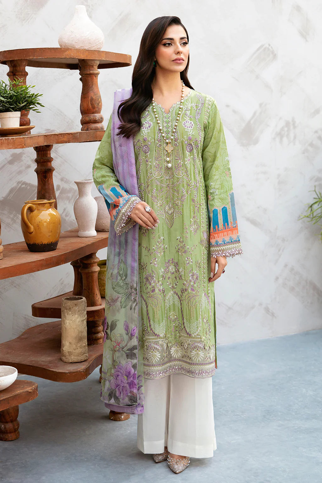 Ramsha | Ghazal Lawn 24 | L-904 - Official Ramsha - Agha Fabrics UK