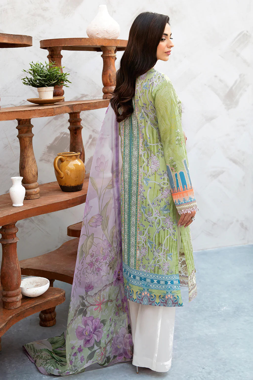 Ramsha | Ghazal Lawn 24 | L-904 - Official Ramsha - Agha Fabrics UK
