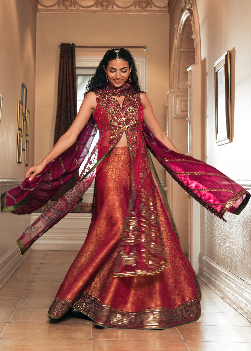 Laj by Lajwanti | Runaway Formals 25 | Red Reverie