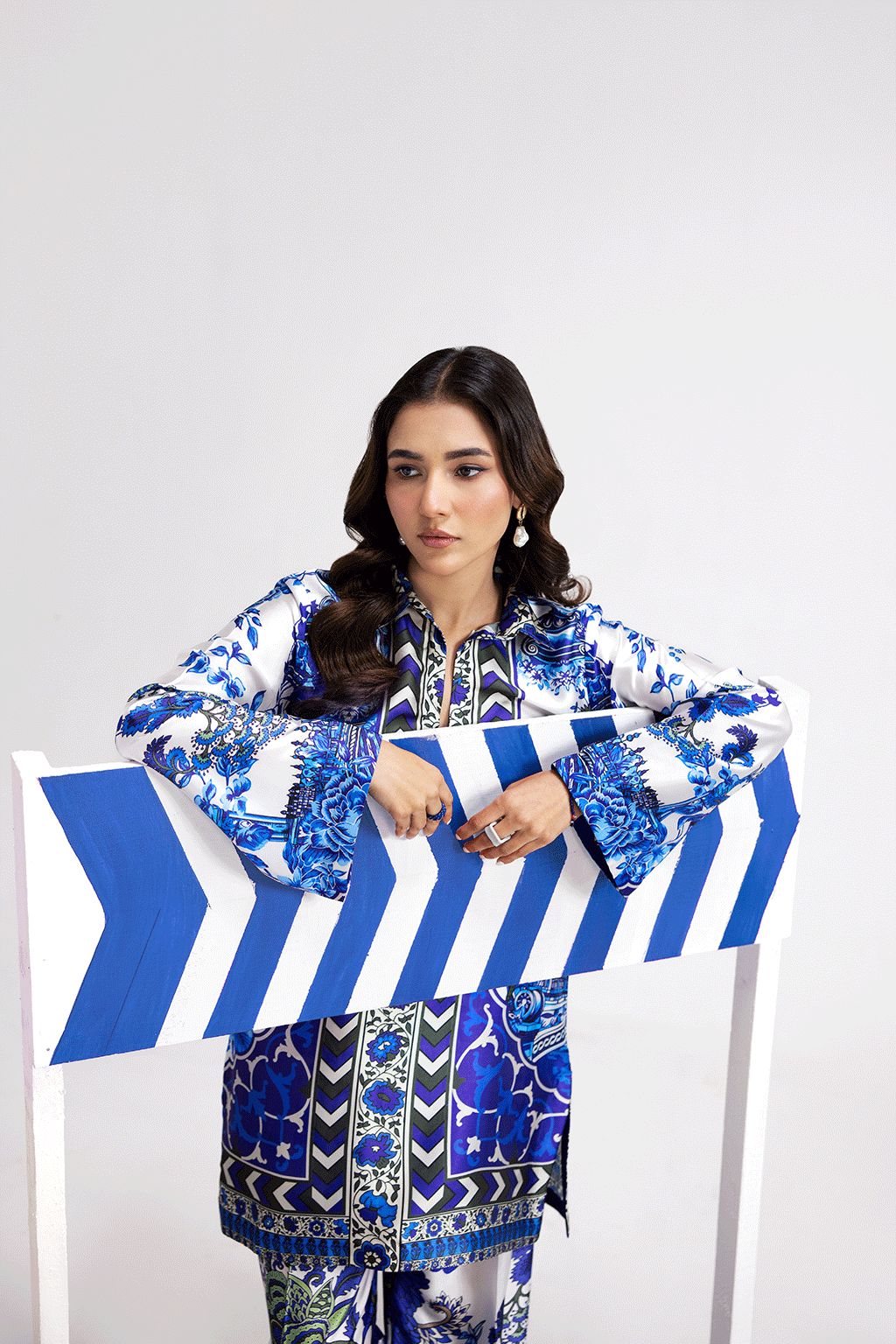 Afsanah | The Print Edit | OCHRE BLOOM AP-104 - Official Afsanah - Agha Fabrics UK