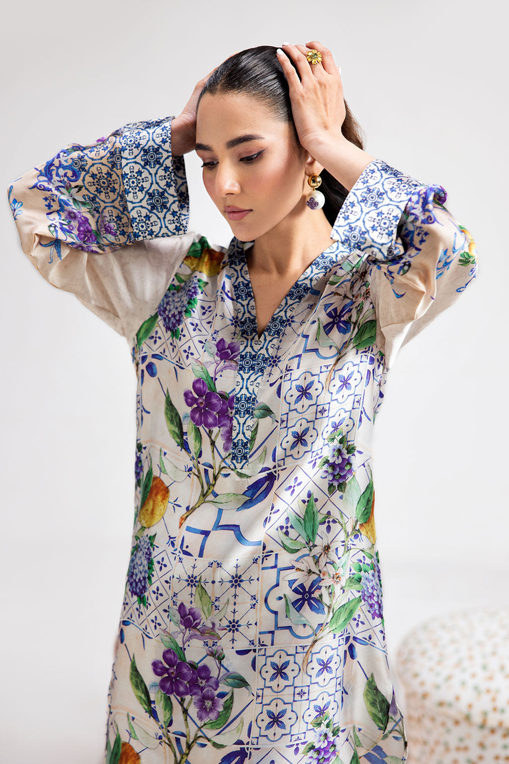 Afsanah | The Print Edit | SUMMER GLORY AP-111 - Official Afsanah - Agha Fabrics UK