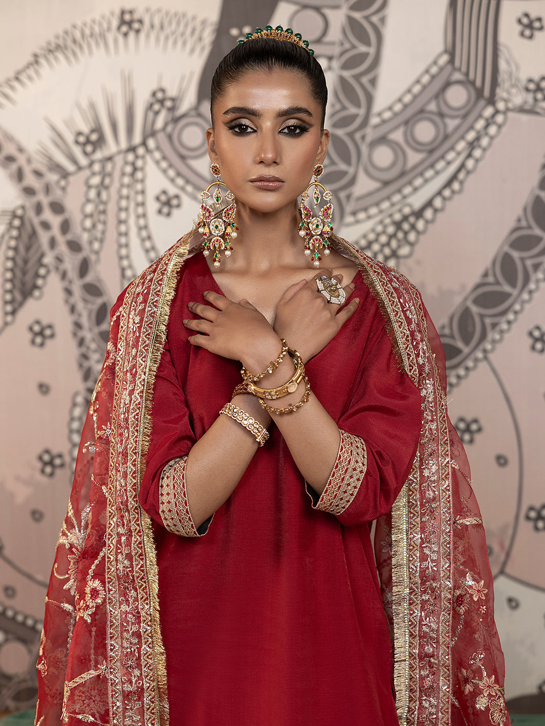 Hem Stitch | Raw Silk Edit 25 | Rose