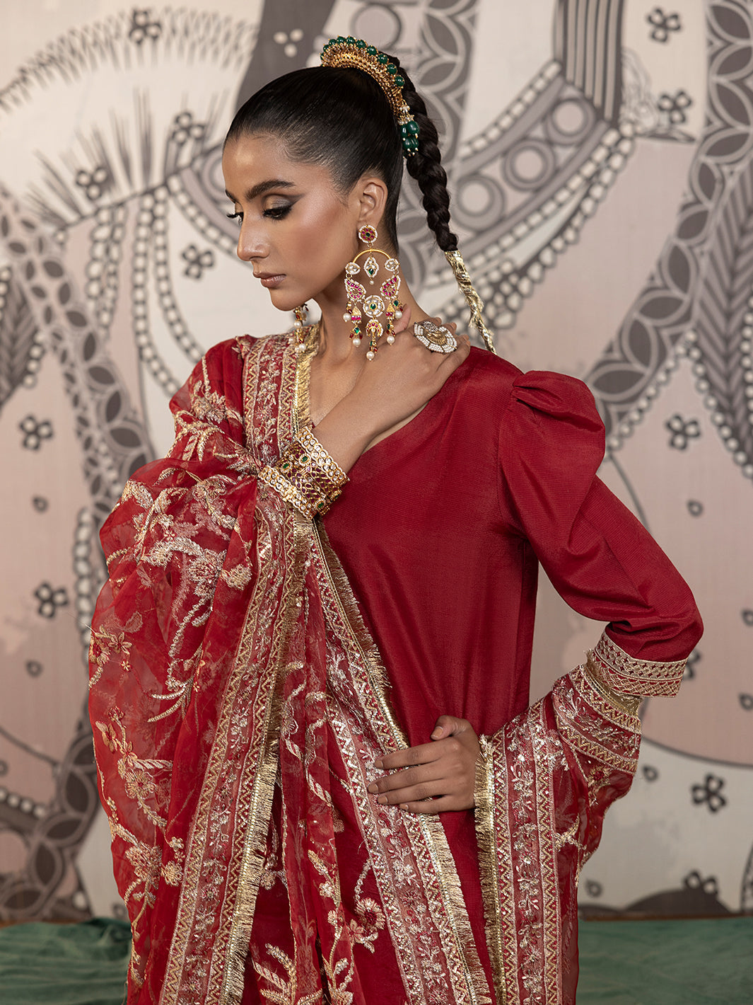 Hem Stitch | Raw Silk Edit 25 | Rose