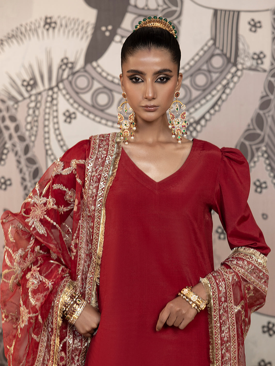 Hem Stitch | Raw Silk Edit 25 | Rose