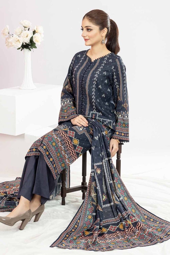 Gul Ahmed | Winter Collection 24 | Suit WNS-32290 A - Official Gul Ahmed - Agha Fabrics UK