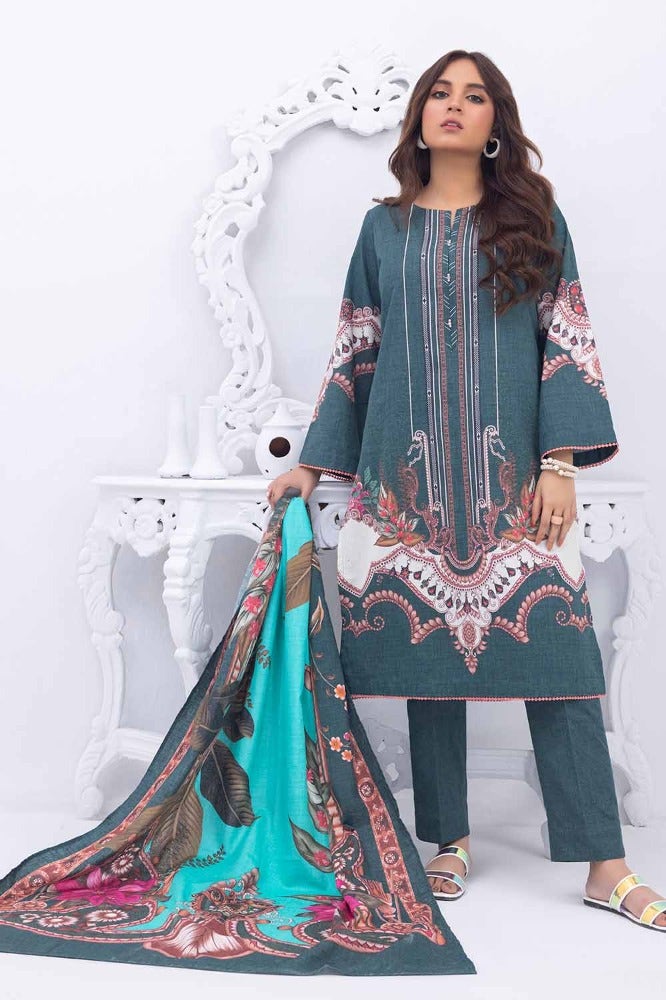 Gul Ahmed | Winter Collection 24 | Suit WNS-32237 B - Official Gul Ahmed - Agha Fabrics UK