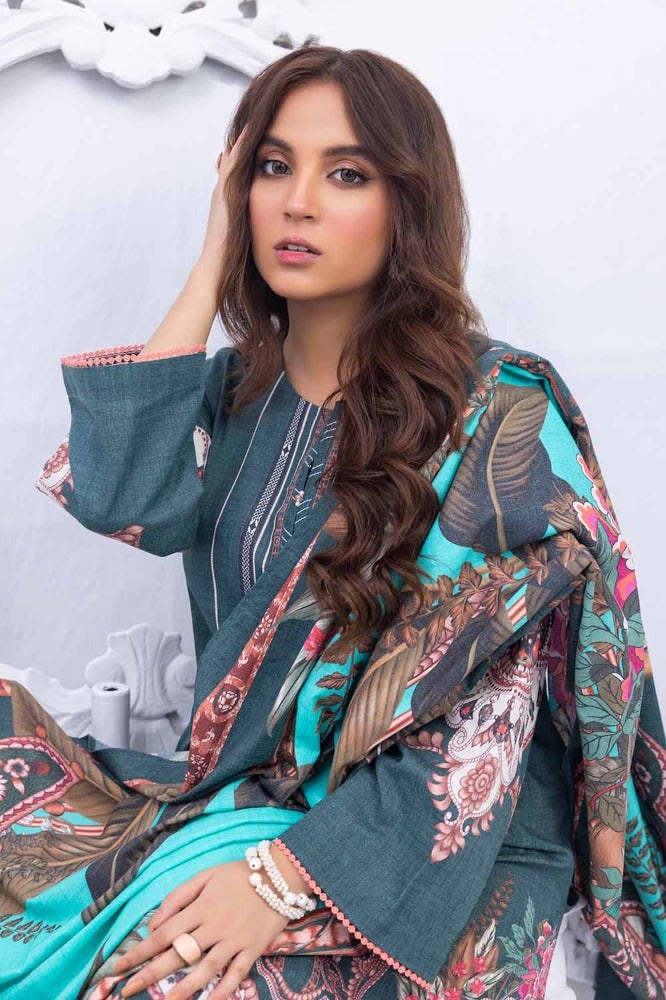 Gul Ahmed | Winter Collection 24 | Suit WNS-32237 B - Official Gul Ahmed - Agha Fabrics UK
