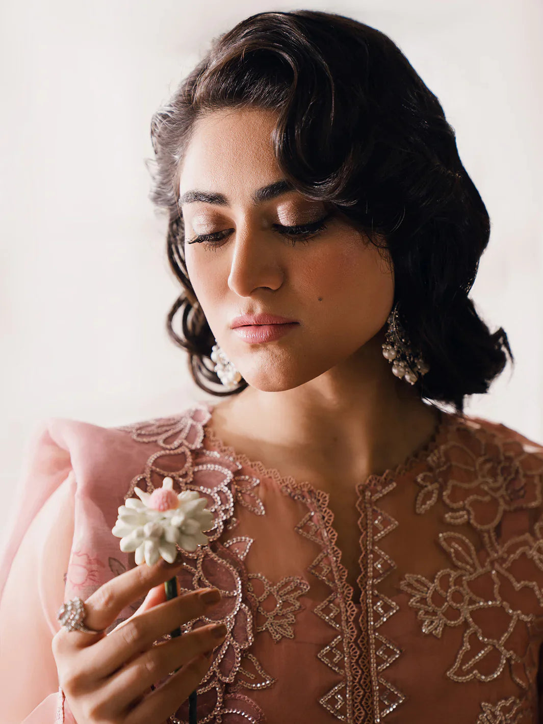 Bin Ilyas | Naqsh Luxury Lawn | Alora - Official Bin Ilyas - Agha Fabrics UK