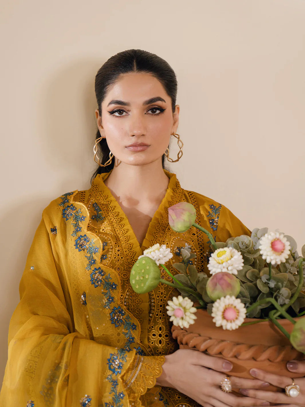 Bin Ilyas | Naqsh Luxury Lawn | Azlin - Official Bin Ilyas - Agha Fabrics UK