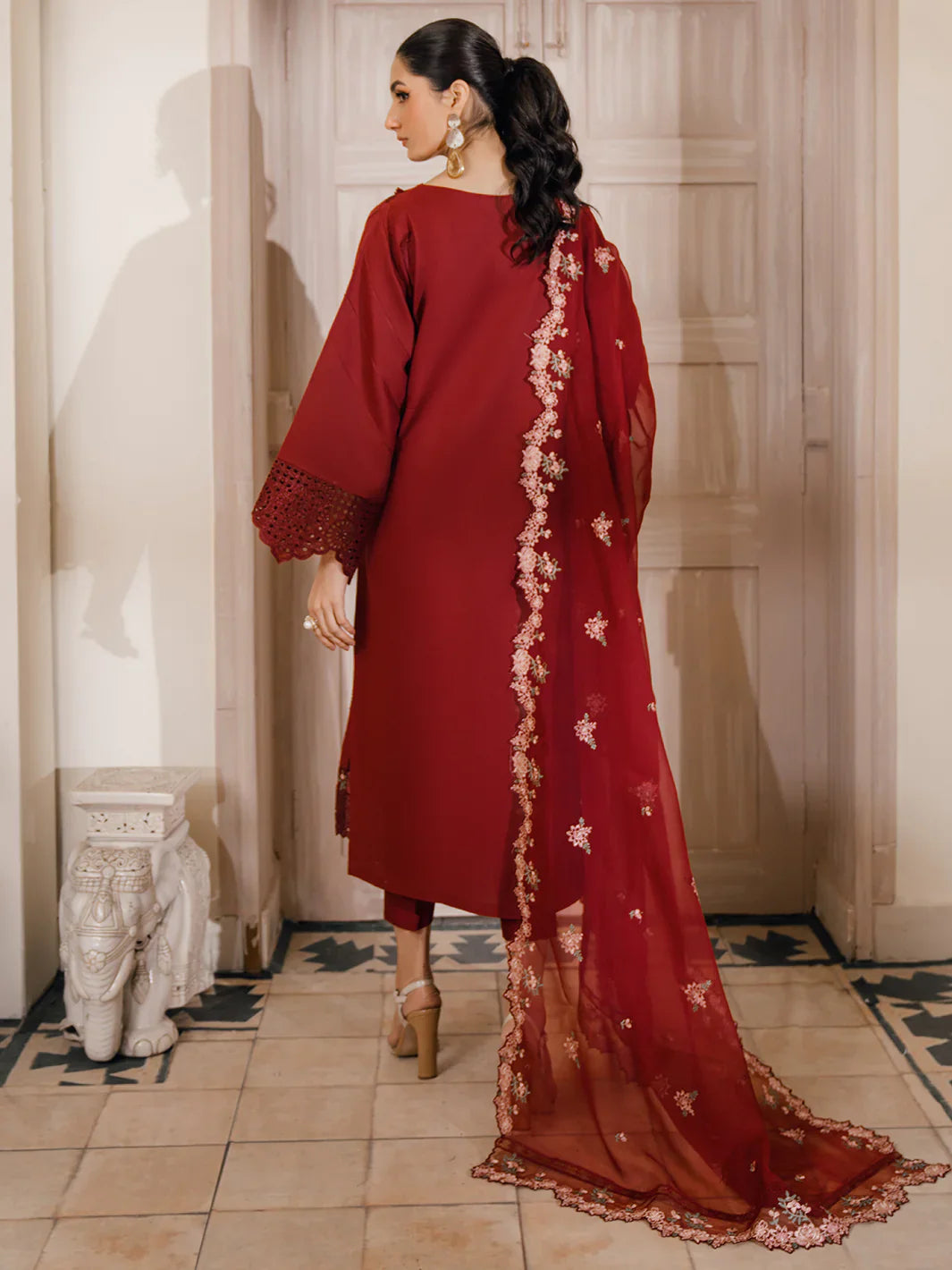 Bin Ilyas | Naqsh Luxury Lawn | Dilara - Official Bin Ilyas - Agha Fabrics UK