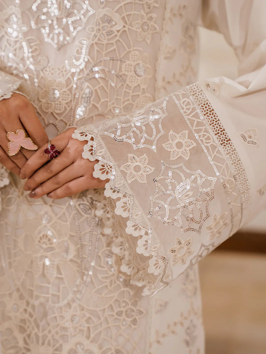 Bin Ilyas | Naqsh Luxury Lawn | Laira - Official Bin Ilyas - Agha Fabrics UK