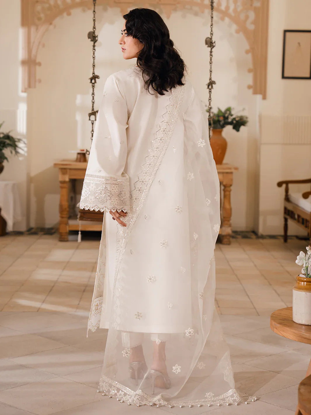 Bin Ilyas | Naqsh Luxury Lawn | Laira - Official Bin Ilyas - Agha Fabrics UK