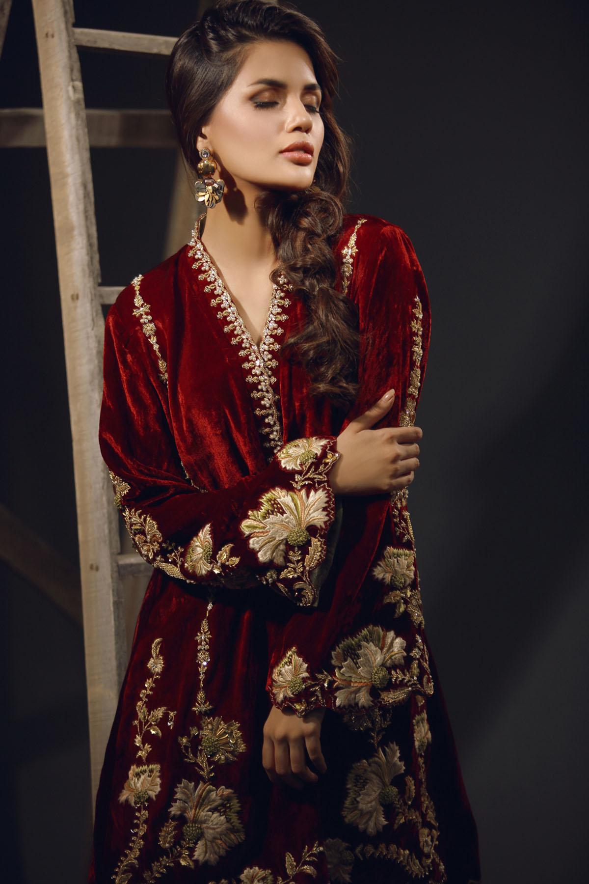 Sana Abbas | Wedding Formals | Garnet Rose