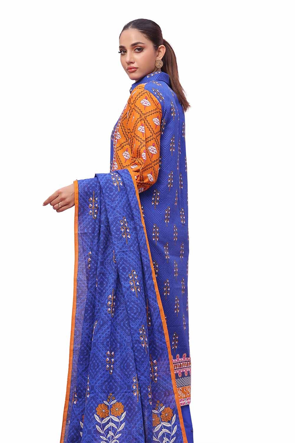 Gul Ahmed | Winter Collection 24 | Khaddar Suit SD-42113 - Official Gul Ahmed - Agha Fabrics UK