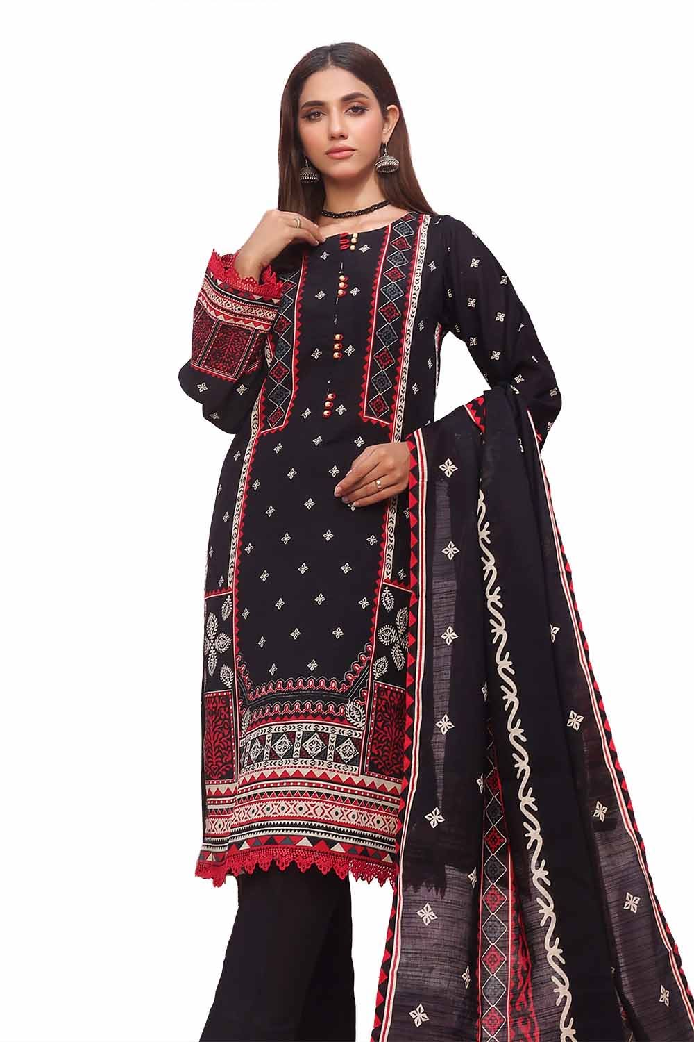 Gul Ahmed | Winter Collection 24 | Khaddar Suit SD-42119 - Official Gul Ahmed - Agha Fabrics UK