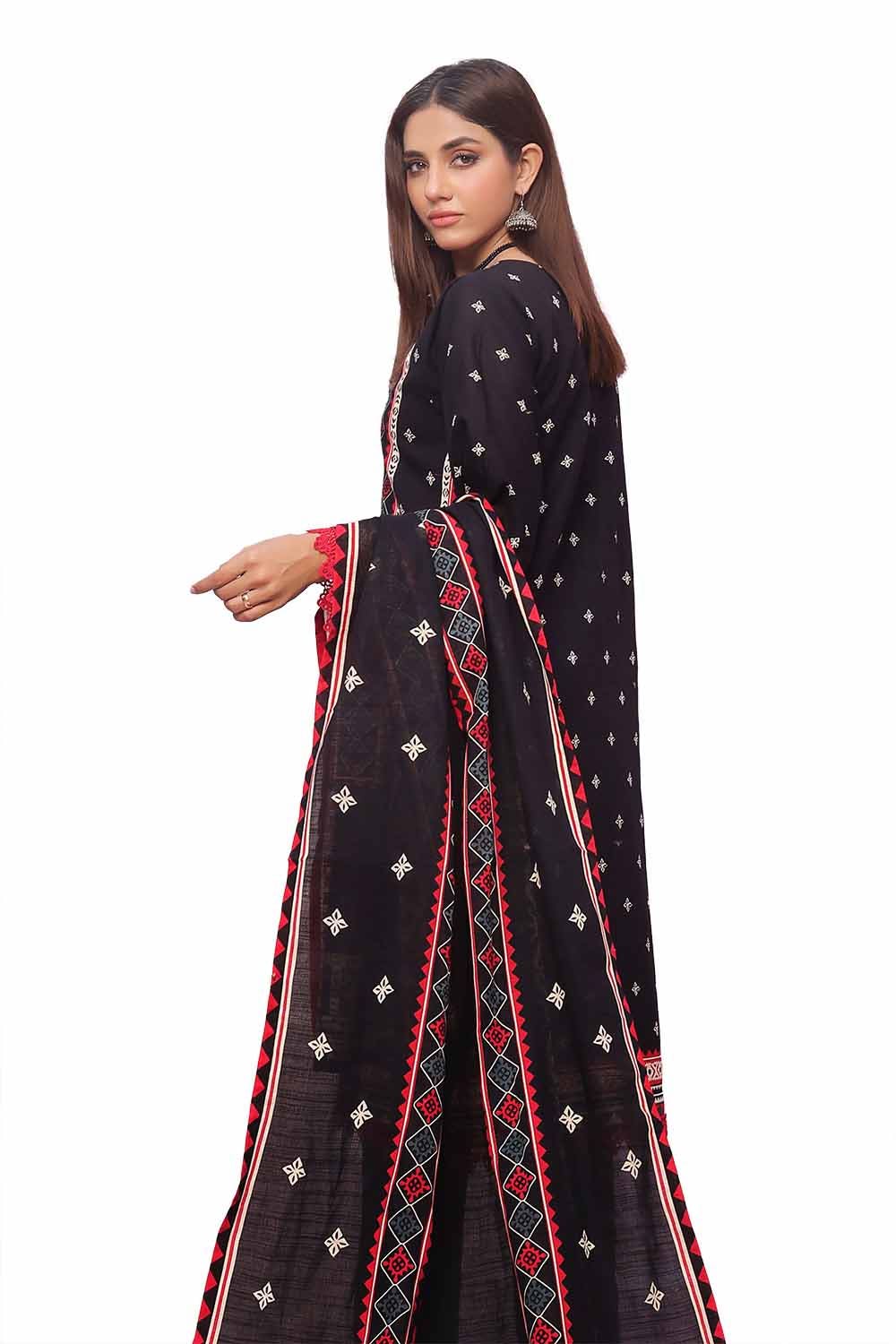 Gul Ahmed | Winter Collection 24 | Khaddar Suit SD-42119 - Official Gul Ahmed - Agha Fabrics UK