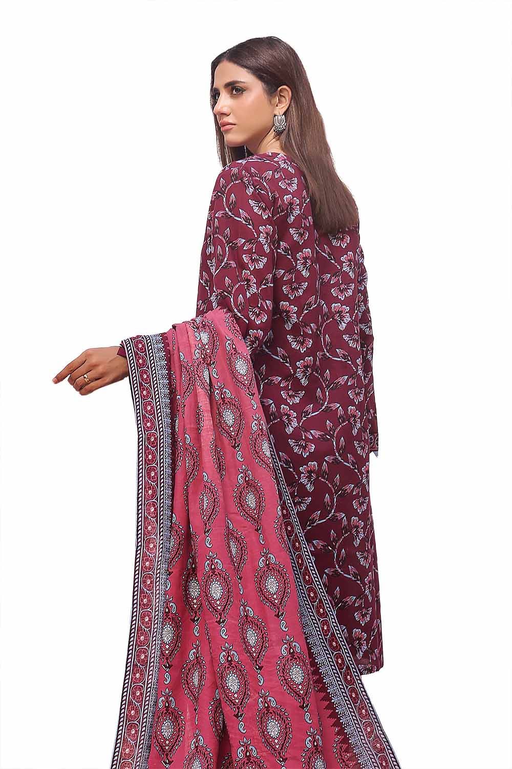 Gul Ahmed | Winter Collection 24 | Khaddar Suit SD-42133 - Official Gul Ahmed - Agha Fabrics UK