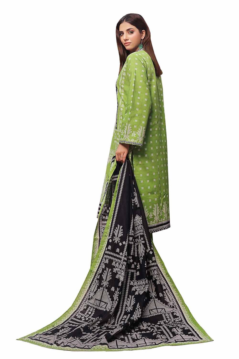 Gul Ahmed | Winter Collection 24 | Khaddar Suit SD-42134 - Official Gul Ahmed - Agha Fabrics UK