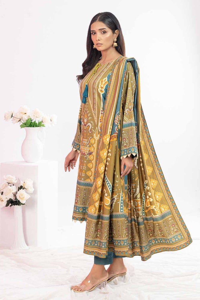 Gul Ahmed | Winter Collection 24 | Suit WNS-32295 A - Official Gul Ahmed - Agha Fabrics UK