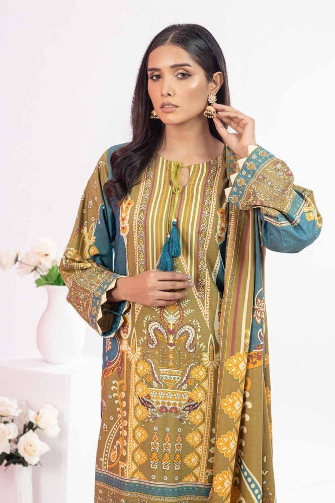Gul Ahmed | Winter Collection 24 | Suit WNS-32295 A - Official Gul Ahmed - Agha Fabrics UK