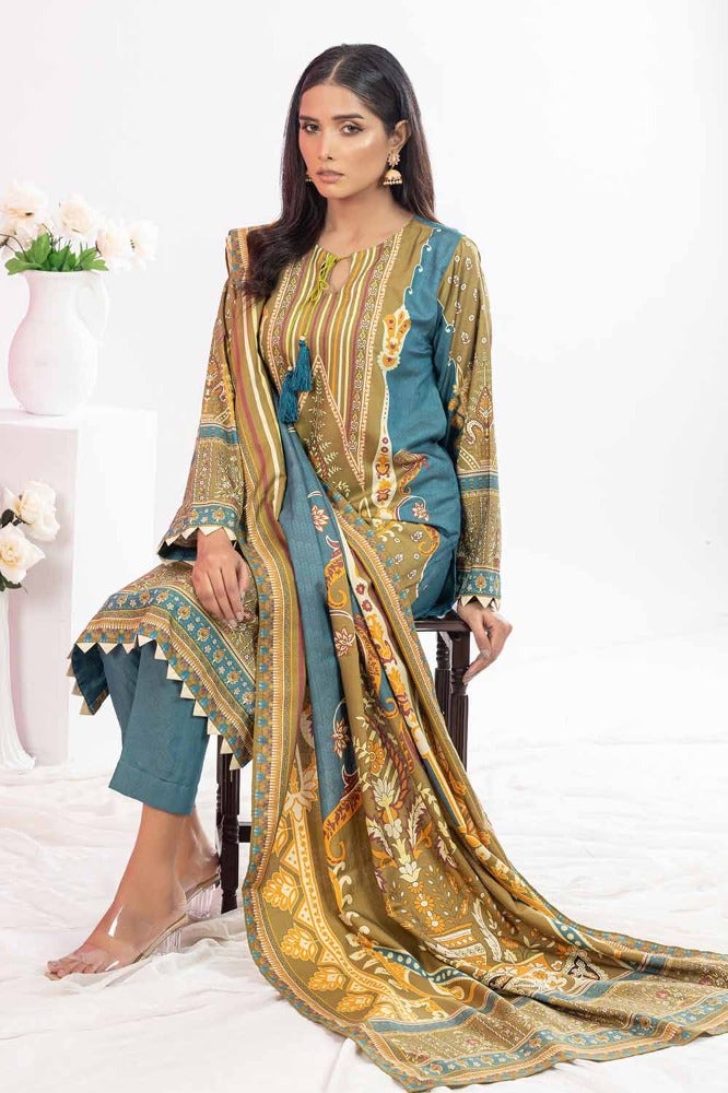 Gul Ahmed | Winter Collection 24 | Suit WNS-32295 A - Official Gul Ahmed - Agha Fabrics UK