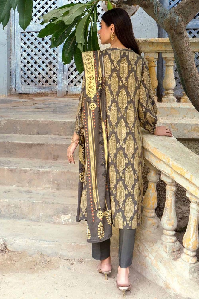 Gul Ahmed | Winter Collection 24 | Suit LT-32023 A - Official Gul Ahmed - Agha Fabrics UK