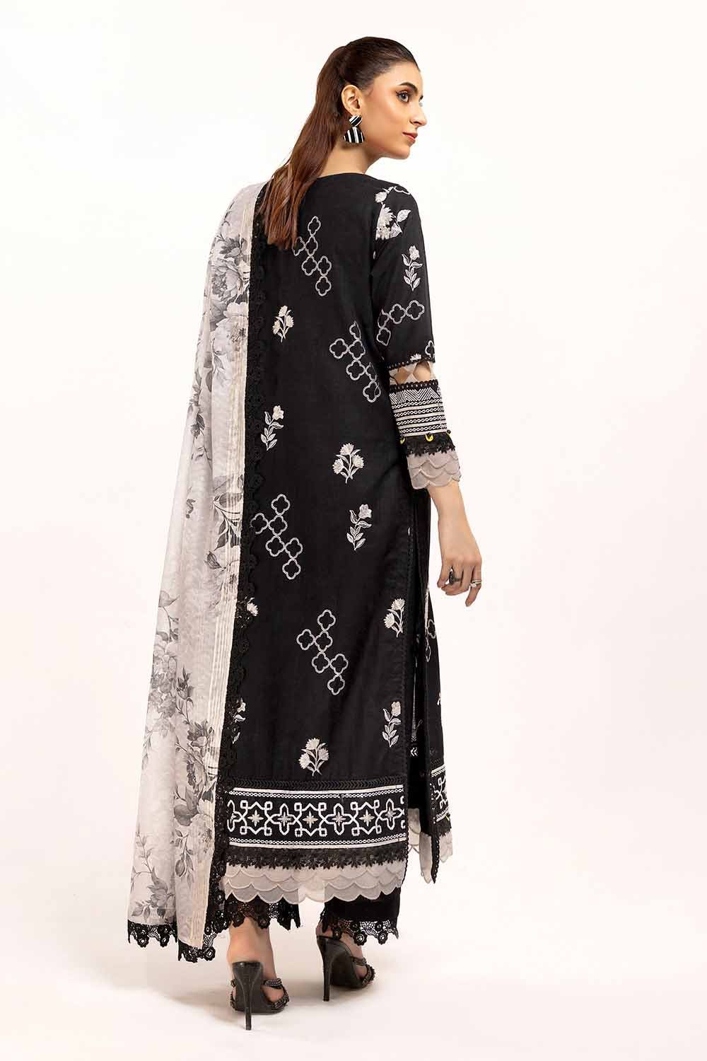 Gul Ahmed | Winter Collection 24 | Zari Jacquard Dupatta ST-42010 - Official Gul Ahmed - Agha Fabrics UK