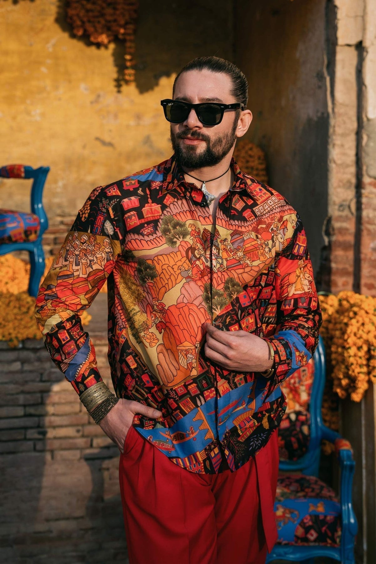 Pakistani Menswear | Tutinama - Official Fahad Hussayn - Agha Fabrics UK