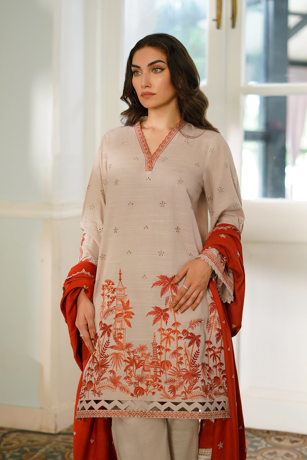 Sahar | Autumn Winter 2024 | Copper Cascade