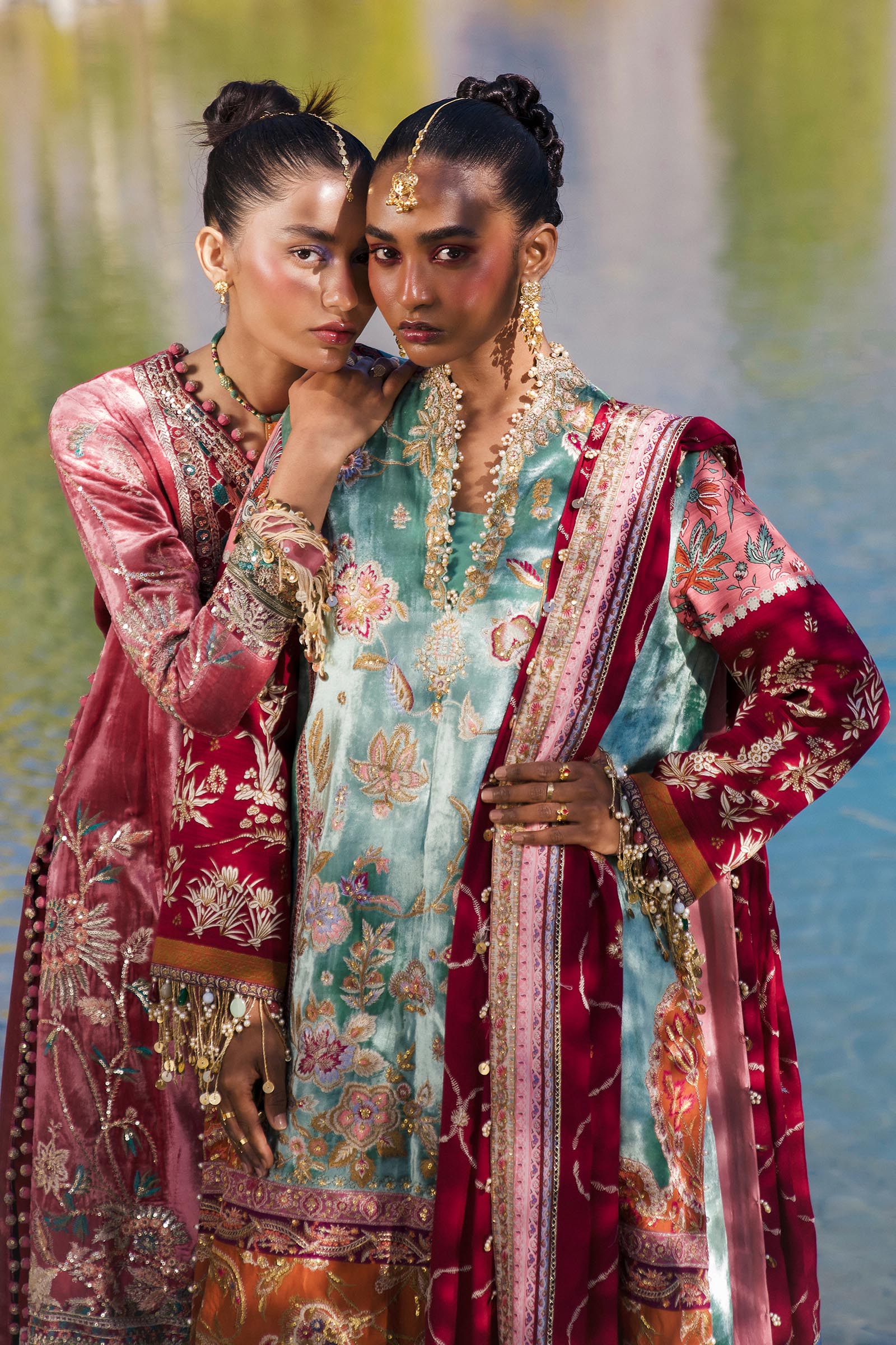 Sana Safinaz | Winter Shawl 24 | V241-006-3CP - Official Sana Safinaz - Agha Fabrics UK