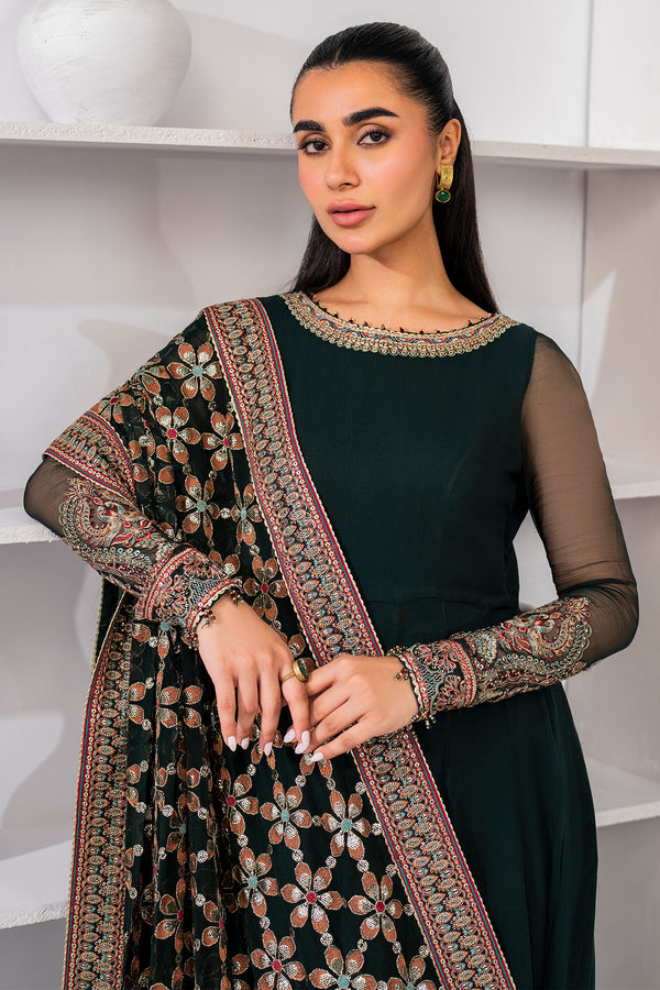 Jazmin | Formals Collection | CHIFFON UC-3053 - Official Jazmin - Agha Fabrics UK