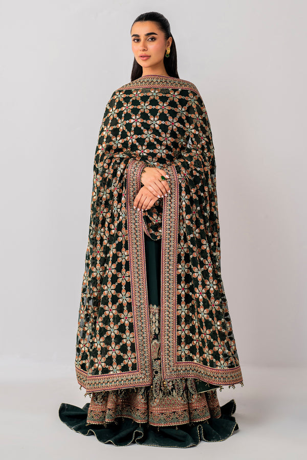 Jazmin | Formals Collection | CHIFFON UC-3053 - Official Jazmin - Agha Fabrics UK